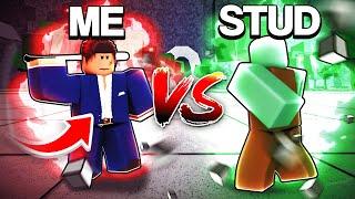 STUD vs FLOATY in The Strongest Battlegrounds..