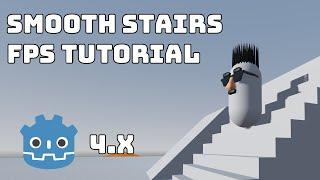 Smooth Up & Down Stair Handling | Godot 4 FPS Controller Tutorial