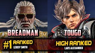 TEKKEN 8 - Breadman (#1 Leroy) Vs Tougo (Lars) - Online Rank