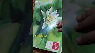 Lipstick Thread Painting  #trendingshorts #shorts #easy #viral #ytshorts Creative Corner ️