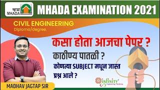 MHADA Exam Student Review | MHADA Exam Question level | MHADA JE Civil | MHADA Exam Paper analysis