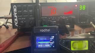 Radtel RT-890 "receiving" CB frequency: 27.385 AM*