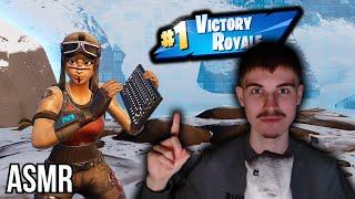 ASMR Fortnite | Renegade Raider 26 Elims Victory Royale | Whispering & Controller Sounds