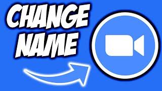 How To Change Your Display Name on Zoom EASY! | Zoom Tutorials