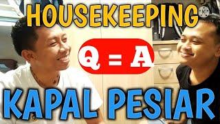 Kupas Tuntas Kerja Di Housekeeping Kapal Pesiar Mewah !