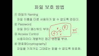 [운영체제론] #15 Protection & Security