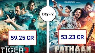 Tiger 3 ️ Pathan Movie 10 Days India's Net Collection compression Video 