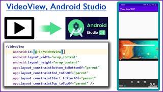 How to add video in android app, VideoView Android Studio