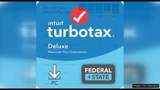 Intuit TurboTax Deluxe 2021, Federal and State Tax Return Review