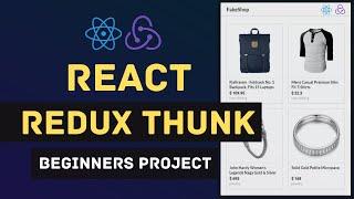 Learn React Redux Thunk with Project | Redux Thunk Middleware | Axios Async Actions | Redux Tutorial