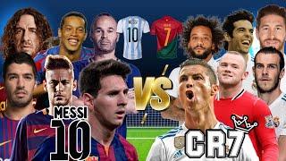 Messi Best Team VS Ronaldo Best Team ULTİMATE Comparison 