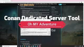 How to use the Conan Exiles Dedicated Server Tool