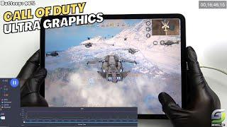 iPad Pro 2022 Test Game Call of Duty Mobile CODM with FPS Meter | Apple M2