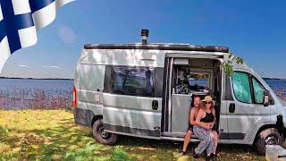 Enjoying summer in Finland // Camper van repairs // Sauna & summer cabin