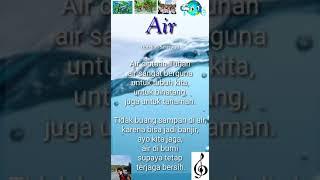 Lagu "Air" (ciptaan: Rini Saraswati)