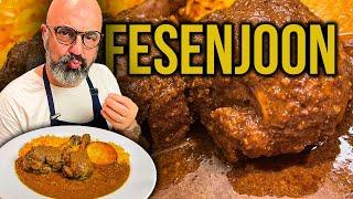 Persian Fesenjoon Khoresh (stew) بهترین خورش فسنجون مرغ