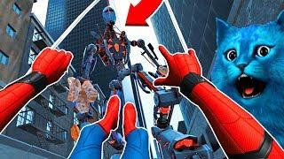 СИМУЛЯТОР ЧЕЛОВЕКА ПАУКА В ВИРТУАЛЬНОЙ РЕАЛЬНОСТИ ВДАЛИ ОТ ДОМА Spider Man Far From Home VR