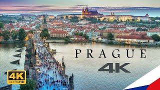 Prague, Czech Republic In 4K   (With Subtitles)