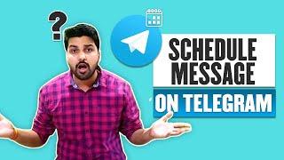 How To Schedule Message on Telegram in Hindi(2021) | Telegram Hidden Feature | Telegram Tips 2021