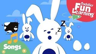 Sleeping Bunnies | Nursery Rhyme for Toddlers | Toddler Fun Learning