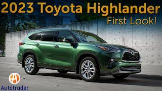 2023 Toyota Highlander Turbo and Hybrid: First Look!