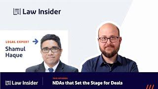 NDAs that Set the Stage for Deals