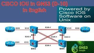 Installing IOU in GNS3 step by step (D-10)