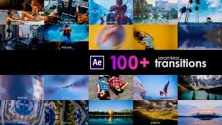 100+ Seamless Transitions for Adobe After Effects | Free Transition Pack | After Effects Tutorial