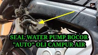 Cara mengganti seal water pump yamaha vixion