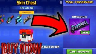 Unlock ULTIMATUM From Winter Chest Pixel Gun 3D