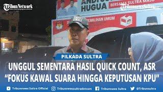 Andi Sumangerukka Tak Mau Euforia Unggul Quick Count Pilkada Sulawesi Tenggara Tunggu Hasil KPU