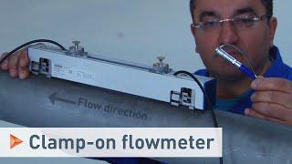 OPTISONIC 6300 P: Portable ultrasonic clamp-on flowmeter | KROHNE