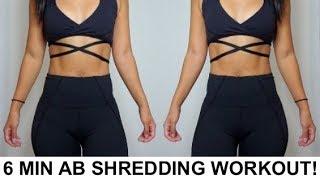 6 Min Ab Shredding Workout! | At-Home Abs