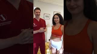 This Italian Dancer Got a Full Body Adjustment w/ HUGE Neck Crack #Satisfying #Chiropractic