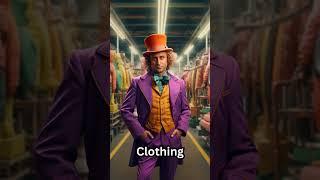 Asking AI - Willy Wonka in Different Factories #aiart #midjourney #ai #wonka #willywonka