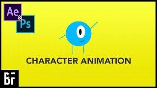 How To Create and Animate Basic Characters in Photoshop and After Effects