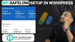 wpsafelink plugin complete setup in wordpress hindi 2024