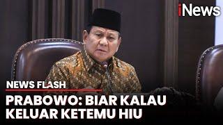 Geram dengan Koruptor! Prabowo Mau Bikin Penjara di Pulau Terpencil | News Flash