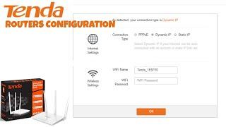 Tenda Router configuration | Tenda F3 | Tenda N301 | Universal repeater with hotspot