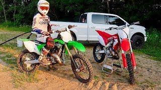 What's The Better 2 Stroke? CR125 vs. KX125