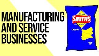 MANUFACTURING AND SERVICE BUSINESSES [VCE BUSINESS MANAGEMENT] | Animated Learning by VCEWeb