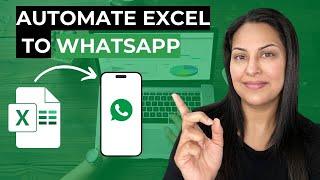 Send WhatsApp Messages from Excel! [Tutorial]