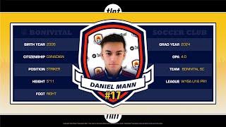 Daniel Mann 2023 Bonivital Highlight Reel Video