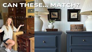 3 Black Nightstand Makeovers in an Assembly Line | Part 3