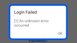 Facebook Messenger An Unknown Error Occurred Fix