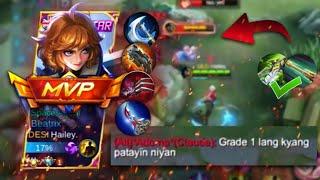 Hailey as BEATRIX?  | Super intense Match! | Enemy trashtalks me #mlbb