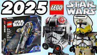 Wild LEGO Star Wars 2025 News (2 Jango Fett's Slave 1s, Commander Bly, and More!)