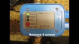 Water Pump Control - Presscontrol failure