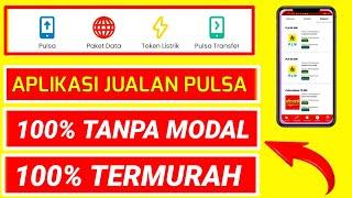 Aplikasi Jualan Pulsa Tanpa Modal Termurah