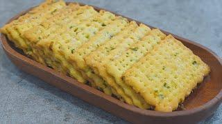 Perfect Cracker Recipe ! Easy and Delicious ! Saltine crackers with green Onion Recipe